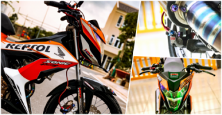 Sonic Repsol xuống bánh căm quá xá đỉnh