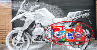 Tận dụng bột giặt, nước rửa chén để rửa xe - sai lầm tai hại