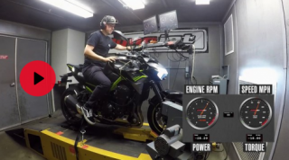 Tiết lộ mã lực đo trên bánh sau của Kawasaki Z900 2020