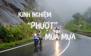 Vài mẹo nhỏ cho anh em đi tour mùa mưa được thoải mái, an toàn