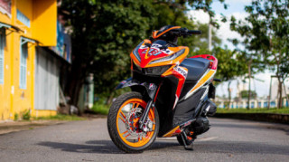 Vario 150 độ biến thể lạ mắt với gam màu Repsol