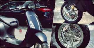 Vespa Sprint độ hút hồn người xem bằng dàn chân cực đỉnh