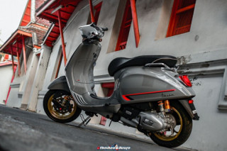 Vespa Sprint gợi cảm với dàn option làm say đắm người xem