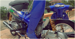 Wave 125i mang những món đồ hiệu cực kì xịn xò