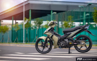 Exciter 135 ‘1 càng’ dọn thế này sao dám đi gửi xe