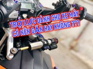 Gắn trợ lực cho xe máy có thật sự cần thiết ?