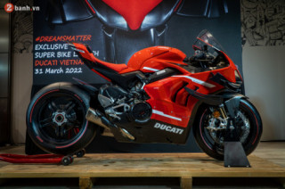Cận cảnh Ducati Superleggera V4 đắt nhất và duy nhất của doanh nhân Minh Nhựa