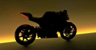 Damon HyperFighter Colossus sắp ra mắt, nakedbike động cơ điện với 200 mã lực