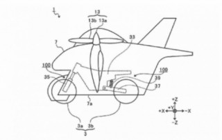 Subaru đang phát triển một chiếc mô tô bay