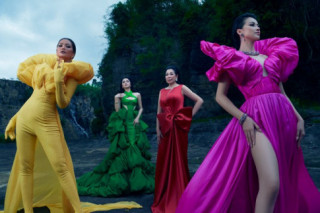 Bộ ba Hoa hậu quốc tế đình đám: H‘Hen Niê, Hương Giang và Phương Khánh đọ sắc giữa núi rừng hùng vĩ