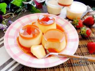 Cách làm bánh flan ngon, đơn giản mềm mát mịn mượt người người thích mê