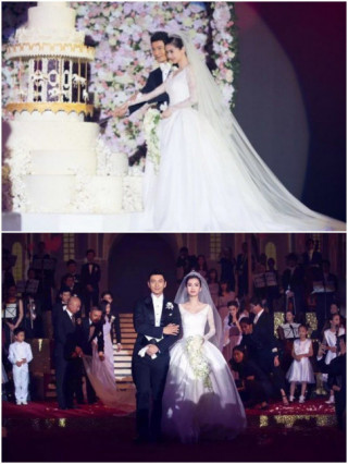Đám cưới “ngôn tình nhất mọi thời đại” của Angelababy-Huỳnh Hiểu Minh: 7 chiếc váy cưới giờ là quá khứ