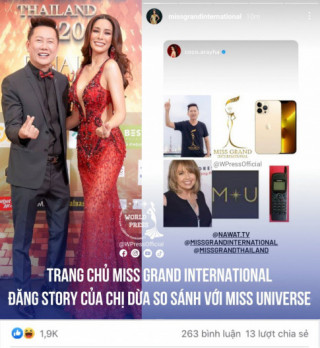 Drama Miss Grand: Fan Thuỳ Tiên quay lưng “ném đá” BTC, fan Miss Universe bất bình vào cuộc