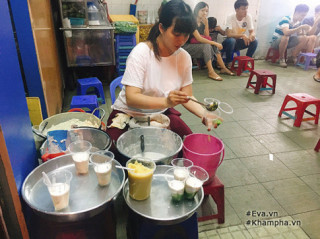Hàng tàu hũ cốt dừa mát ngậy, chỉ 9 nghìn/ly siêu đông khách ở Sài Gòn