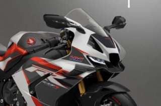 Hình ảnh Render phiên bản đặc biệt của CBR1000RR-R Fireblade 2024 trước khi đổi sang phiên bản mới