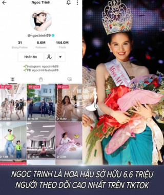 Hoa hậu có lượng người theo dõi cao nhất trên TikTok, ứng xử ngô nghê, dám ăn mặc ngược chuẩn mực