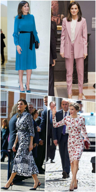 Mặc đẹp vượt mặt Công nương Kate, Hoàng hậu Tây Ban Nha cũng có lúc “rơi tự do” trong phong cách