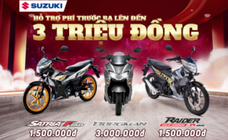 Mở màn 2023, Suzuki tung ngay lì xì lên đến 3 triệu đồng đón mừng năm mới