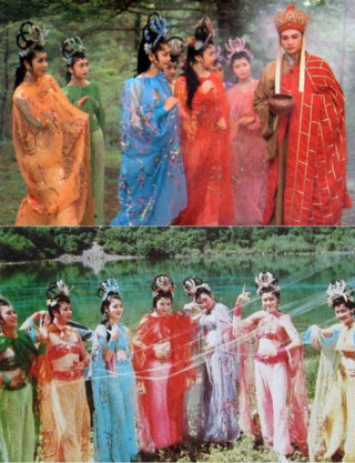 Những trang phục kiệm vải “gây mê” của màn ảnh Hoa ngữ: Châu Tấn trần như nhộng chưa phải nhất