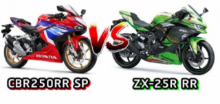 So sánh thông số kỹ thuật của CBR250RR SP 2023 và ZX-25R 2023