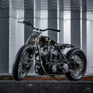 Harley-Davidson FXD Dyna Super Glide giành được giải thưởng ‘best details work’ tại Mooneyes