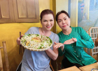 Vợ cố NS Chí Tài “review” đồ ăn của Trường Giang, dân mạng bỗng bắt bẻ vì 2 chi tiết