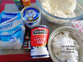 Cách làm bánh tằm khoai mì mềm ngon thơm lừng hương cốt dừa
