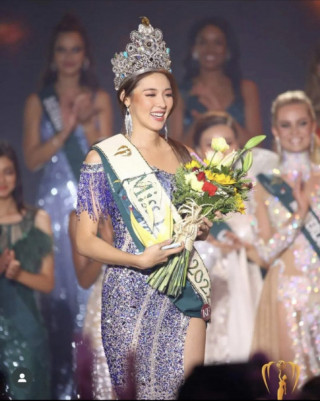 Nhan sắc xinh đẹp ngọt ngào của nữ thần Hàn Quốc đăng quang Hoa hậu Trái đất 2022