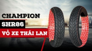 Vỏ xe Champion SHR 85 và SHR 86 gai mới 2023 | Thiết kế đẹp, bám đường tốt, độ bền cao