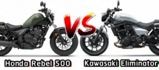 Kawasaki Eliminator vs Honda Rebel 500 trên bàn cân thông số