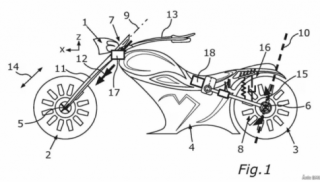BMW đăng ký bằng sáng chế cho thiết kế hệ thống lái bánh sau dành cho xe hai bánh