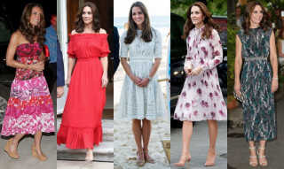 Diện chiếc quần culottes bình dân vài trăm ngàn, Kate Middleton không làm mất đi phong cách quý phái