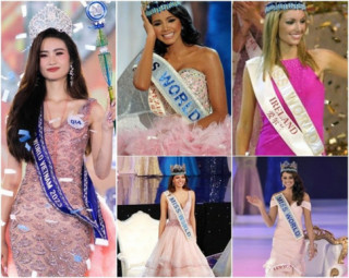 Gọi tên kiểu váy “vía” tại mọi đấu trường nhan sắc: Hoa hậu quốc tế nào đăng quang cũng diện