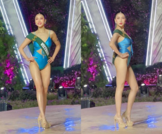 Miss Earth 2023: Lan Anh khoe hình thể với bikini, fans lo lắng không lọt nổi Top 5 để “nuốt mic”