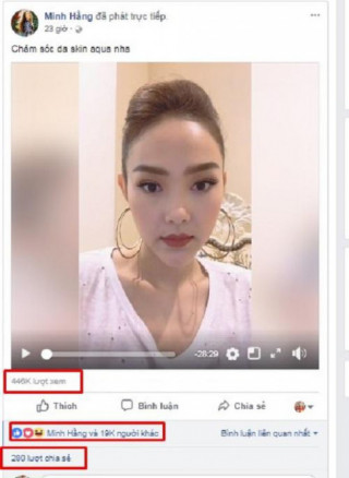 Minh Hằng bị fan soi gương mặt “lạ”, cằm lệch hẳn trong lúc livestream!