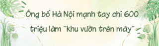 Ông bố Hà Nội trồng rau, nuôi cá trên mái nhà, chia sẻ bí quyết để có “khu vườn trên mây” vừa đẹp vừa xanh