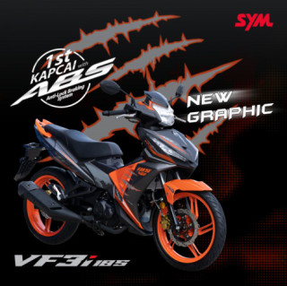 SYM VF3i 185 thế thệ thứ 3 khiến Winner, Exciter khiếp sợ