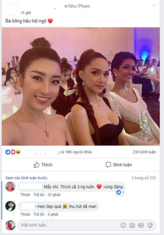 Bức ảnh HOT NHẤT tối qua: 3 nàng hậu trong 1 khung hình, không ai chịu thua ai phân nào!