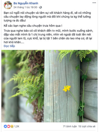 “Đem 2 triệu đi làm mũi và cái kết”, câu chuyện nhỏ ấm lòng ngày giáp Tết