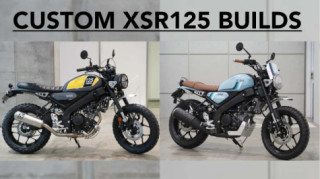 Hai bản độ Yamaha XSR125 tuyệt vời dành cho anh em tham khảo