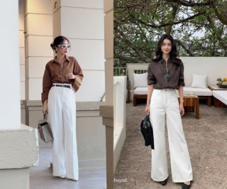 Vì sao phụ nữ 30 nhất định phải có 1 chiếc quần trắng? 3 nên – 3 không khi diện quần trắng để không bị “phản chủ”