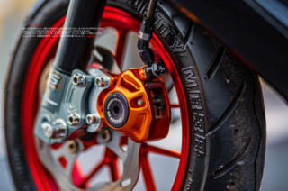 Yamaha Jog sở hữu cùm ga tăng tốc trong suốt độc lạ Thái Lan