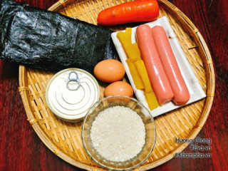 Cách làm sushi không cần mành tre chị em tha hồ trổ tài dịp cuối tuần