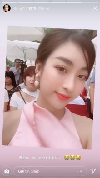 Đỗ Mỹ Linh than vãn “béo quá rồi” và cách khắc phục có một không hai của cô
