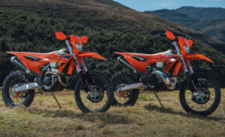 Gia đình xe địa hình enduro KTM EXC 2025 chính thức lộ diện