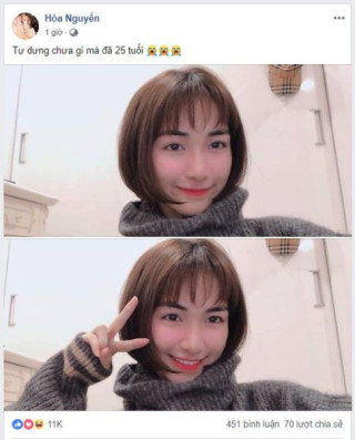 Hòa Minzy giả vờ “muốn chui xuống hố” khi cắt tóc bob ngắn cũn cỡn và cái kết