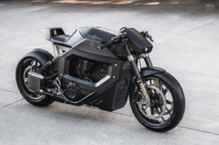Indian Scout độ xu hướng tương lai, được mệnh danh Blacktrack BT-06