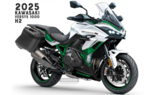 Lộ tin Kawasaki Versys H2 siêu tăng áp sẽ tham gia phân khúc ADV?