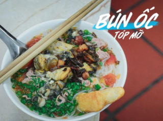 Quán bún ốc tóp mỡ hơn 40 năm độc đáo nhất Hà Nội, ngày cuối tuần bán gần nghìn bát