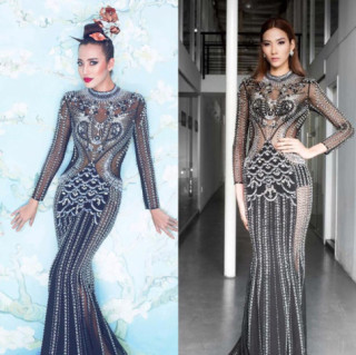 The Face Việt Nam: Diện lại váy của Hoàng Thùy, thí sinh team Lan Khuê có đẹp hơn?
